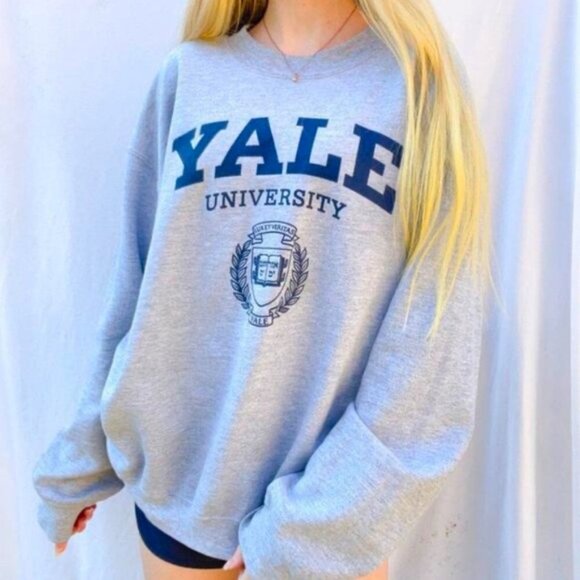 Tops - Yale University Gray Sweatshirt